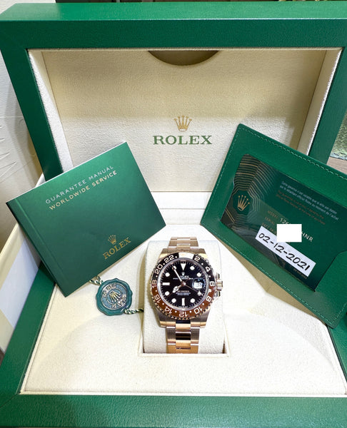 Rolex GMT-Master II 126715CHNR Root Beer Everose