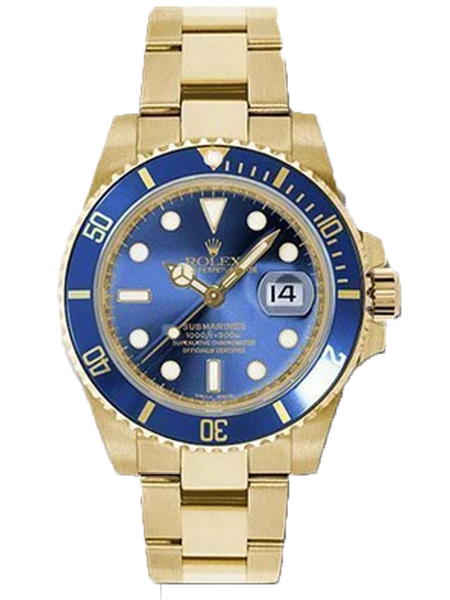 アントカインド ROLEX 18kt Rose Gold & Stainless YachtMaster II Blue Hands Model