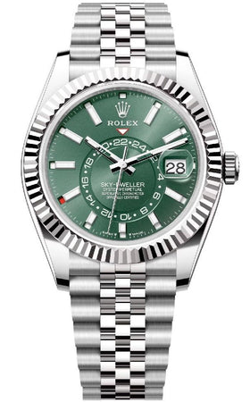 Rolex Sky-Dweller 336934 Oyster Perpetual Jubilee | 42mm Green| Unworn Complete Box & Papers