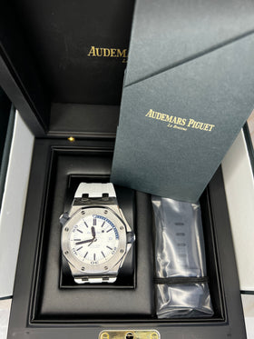 Audemars Piguet Royal Oak Offshore Diver 15710ST White Dial