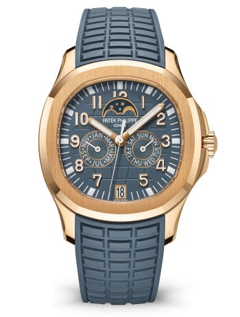 Patek Philippe Aquanaut Luce Annual Calendar Rose Gold Blue-Gray