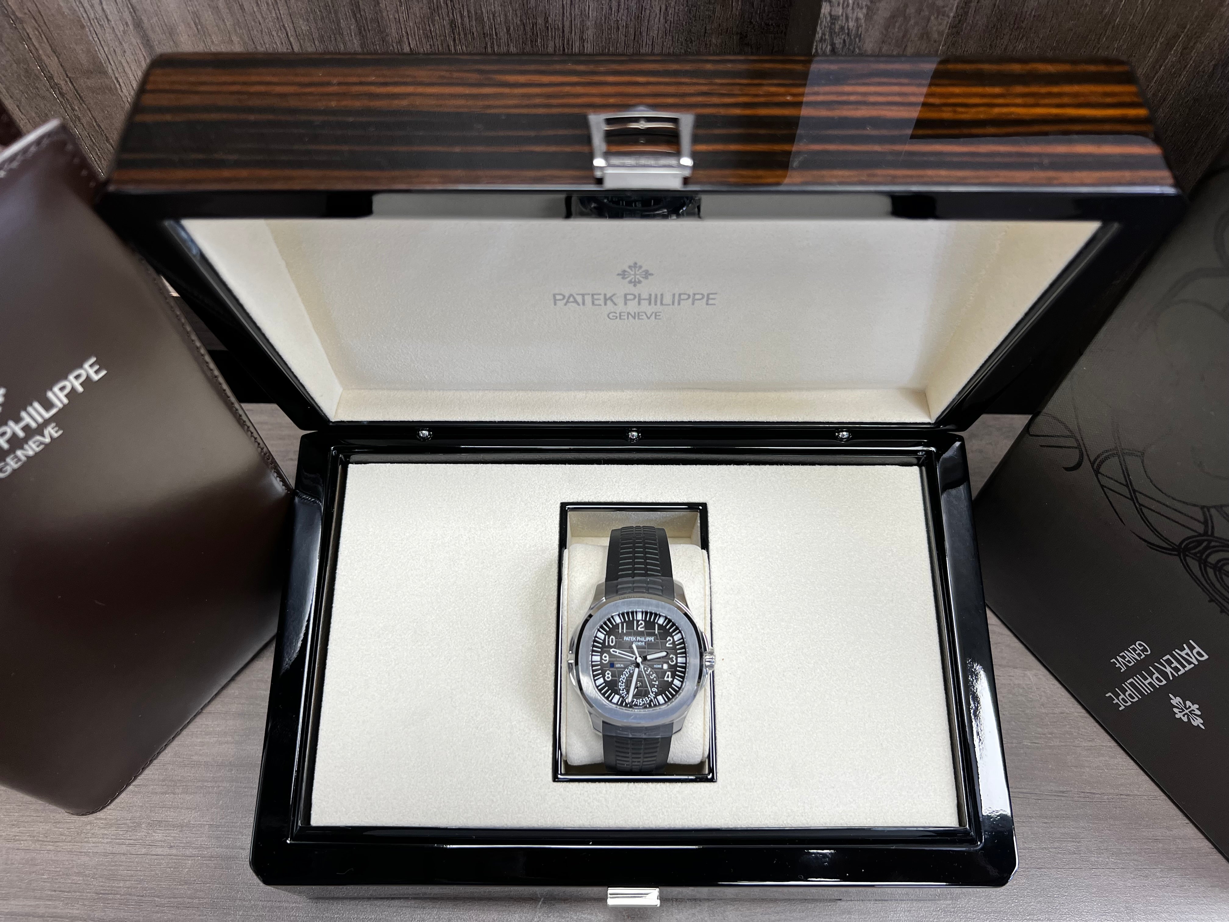 Patek Philippe Aquanaut Travel Time Stainless Steel 5164A-001