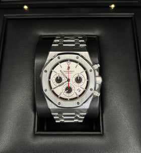 Audemars Piguet Royal Oak Chronograph Panda White dial 26300ST.OO.1110ST.06
