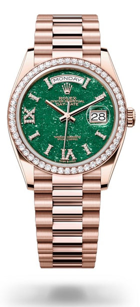 Rolex Oyster Perpetual Day-Date 36 Everose gold 128345RBR