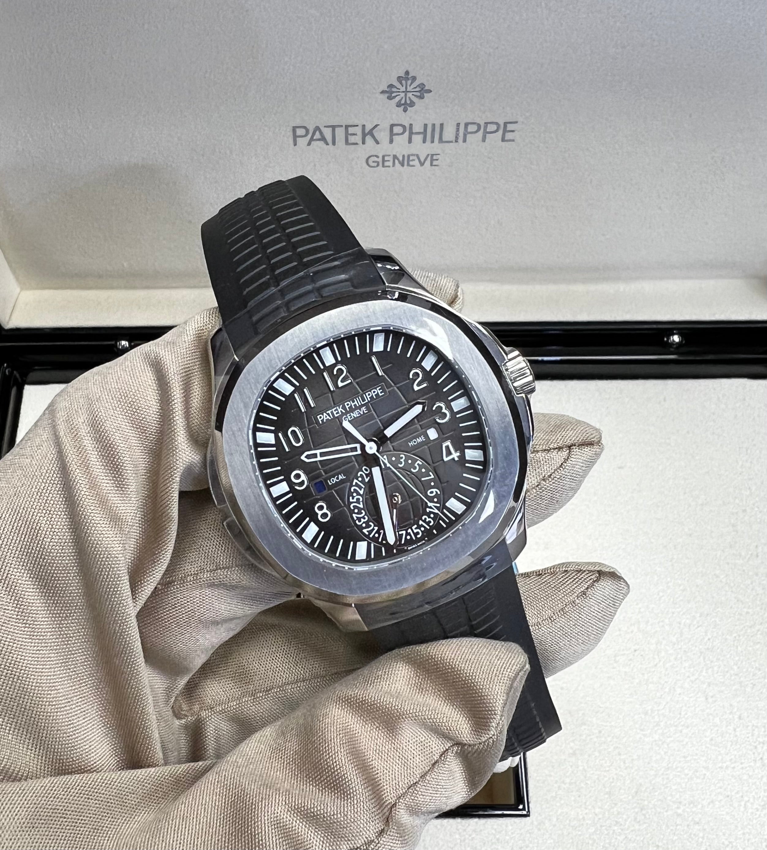 Patek Philippe Aquanaut Travel Time Stainless Steel 5164A-001