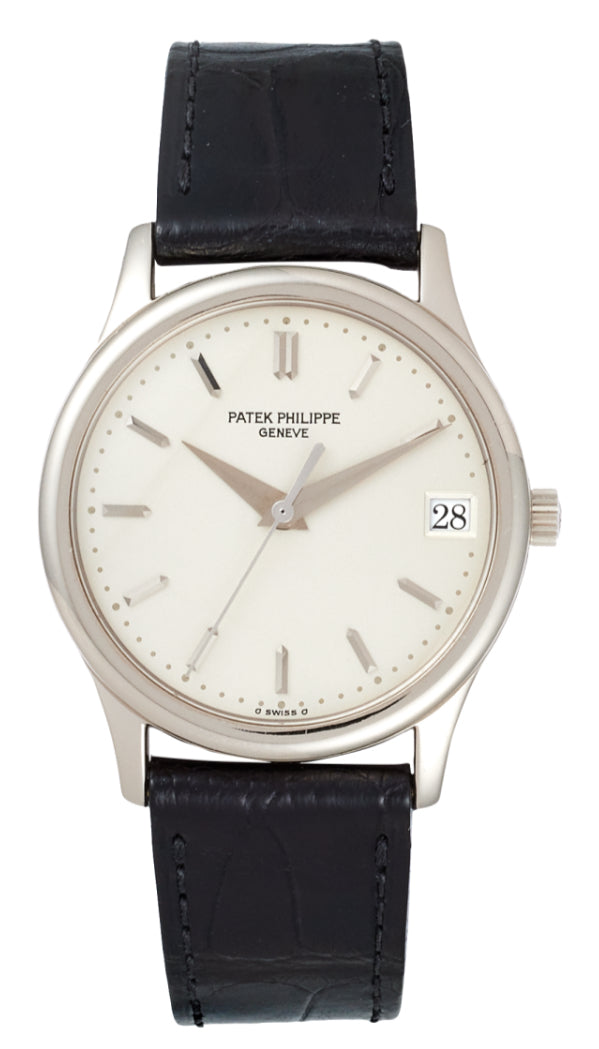 Patek Philippe 3998G Calatrava White Gold White Dial