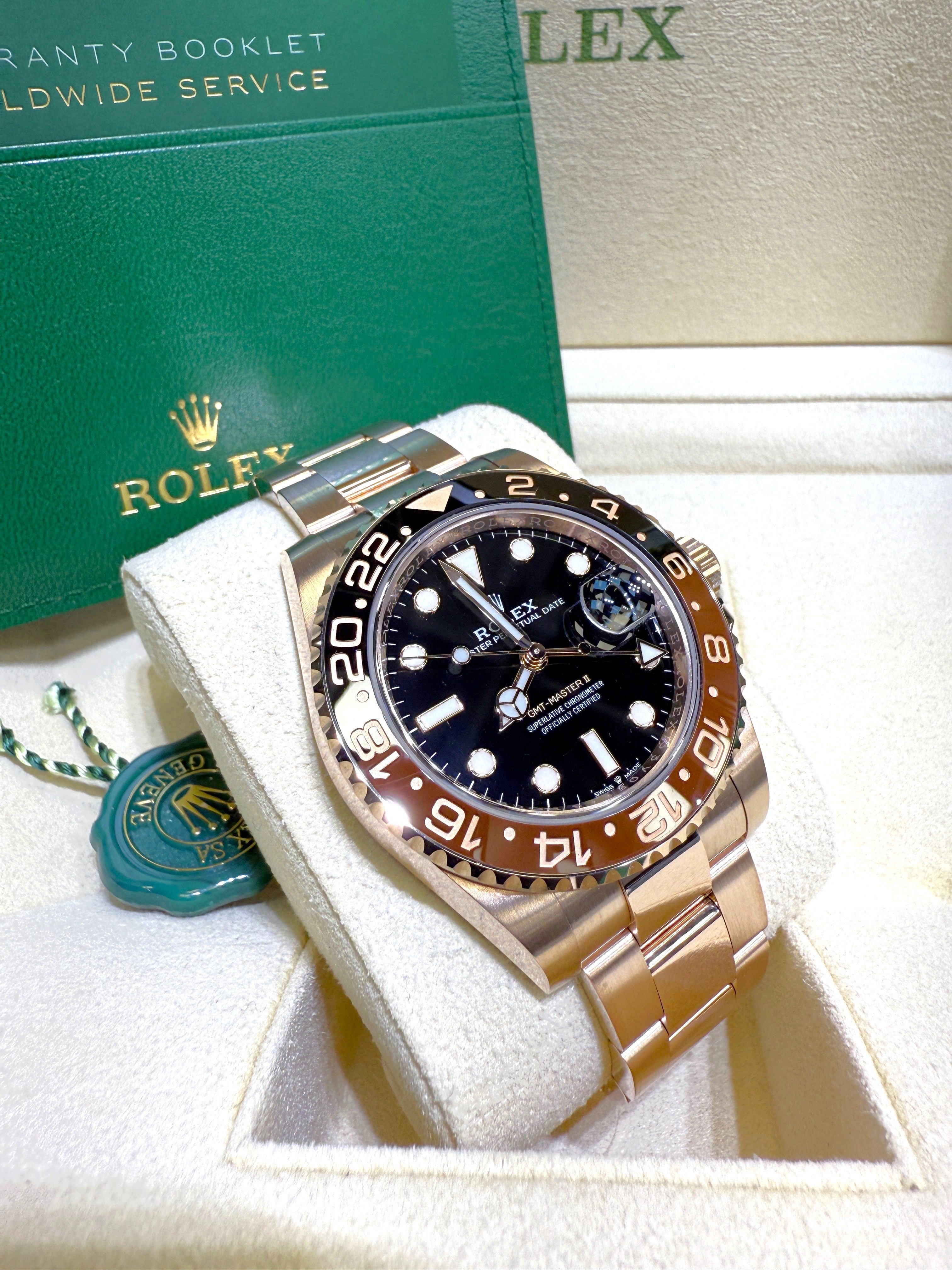 Rolex GMT-Master II 126715CHNR Root Beer Everose Gold