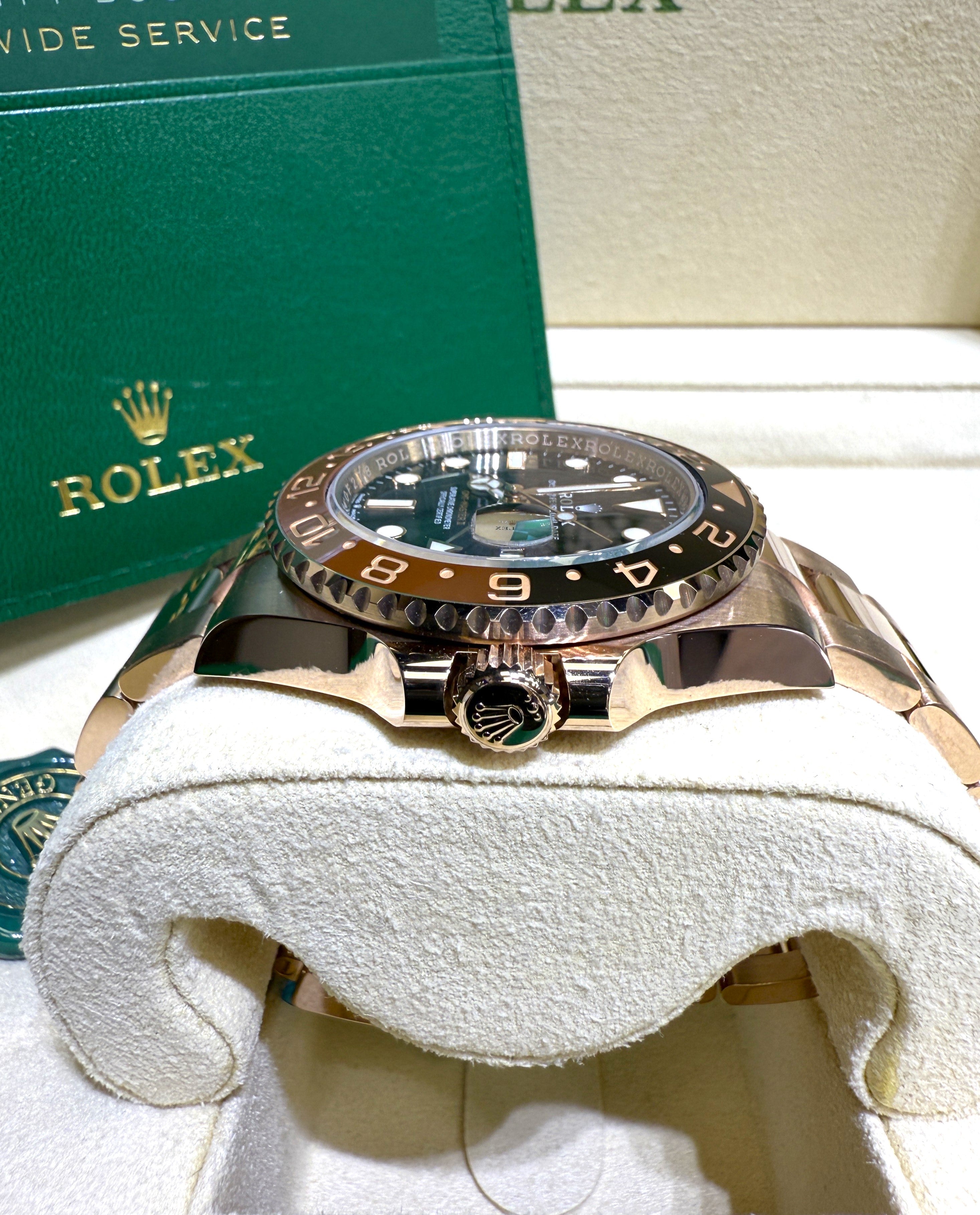 Rolex GMT-Master II 126715CHNR Root Beer Everose Gold