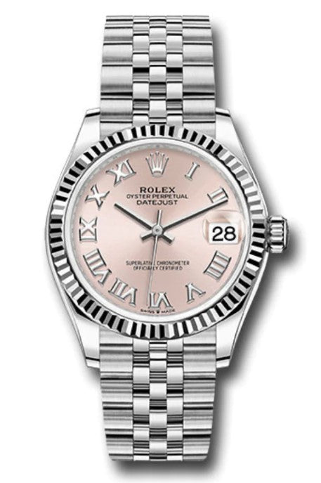 Rolex Datejust 31 Ladies' Stainless Steel Pink Dial 278274-0020