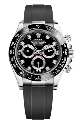 Rolex Daytona White Gold Black Diamond Dial 116519LN