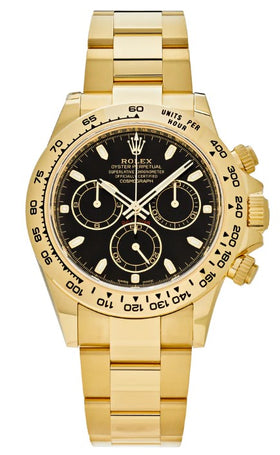 Rolex Daytona Yellow Gold Black Dial 116508 (2023)