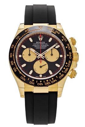 Rolex Daytona Yellow Gold Black & Gold Paul Newman Dial 116518LN