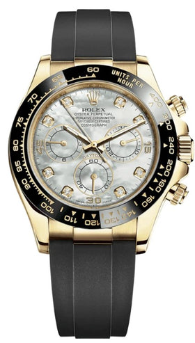 Rolex Daytona Yellow Gold MOP Diamond Dial 116518LN