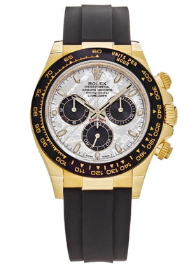 Rolex Daytona Yellow Gold Meteorite & Black Dial 116518LN