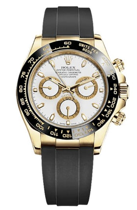 Rolex Daytona Yellow Gold White Dial 116518LN