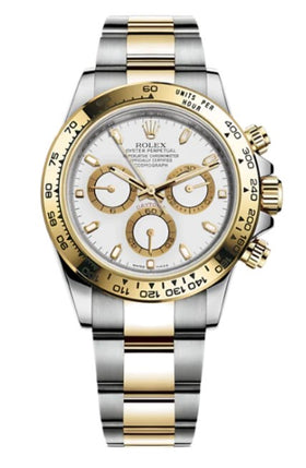 Rolex Daytona Yellow Gold & Stainless Steel White Dial 116503