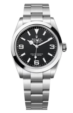 Rolex Explorer 40 Stainless Steel Black Dial 224270