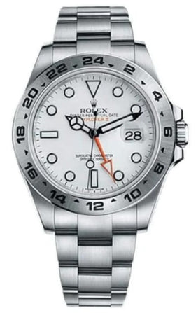 Rolex Explorer II 42 Stainless Steel White Dial 216570