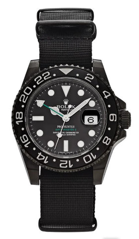 Rolex GMT-Master II Pro Hunter "Stealth" Black PVD Steel 11671OLN