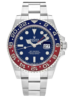 Rolex GMT-Master II Pepsi White Gold Blue Dial 126719BLRO