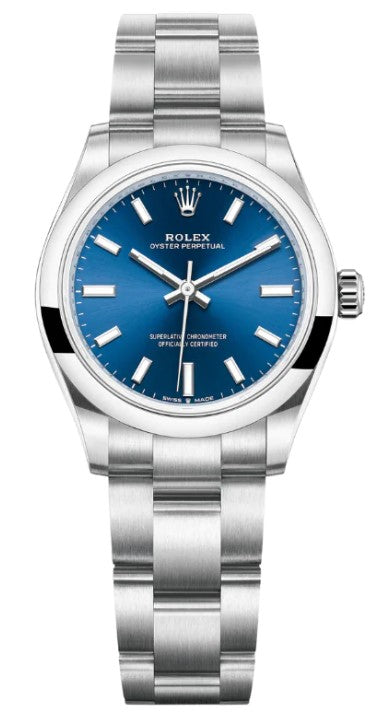 Rolex Oyster Perpetual 31 Stainless Steel Blue Dial 277200
