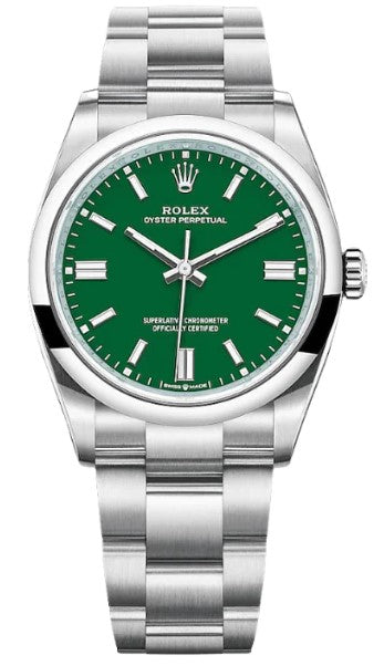 Rolex Oyster Perpetual 31 Stainless Steel Green Dial 277200