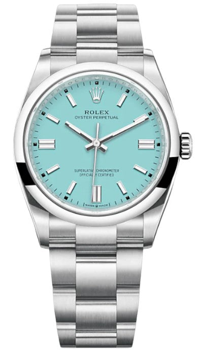 Rolex Oyster Perpetual 36 Baby Blue Dial 126000