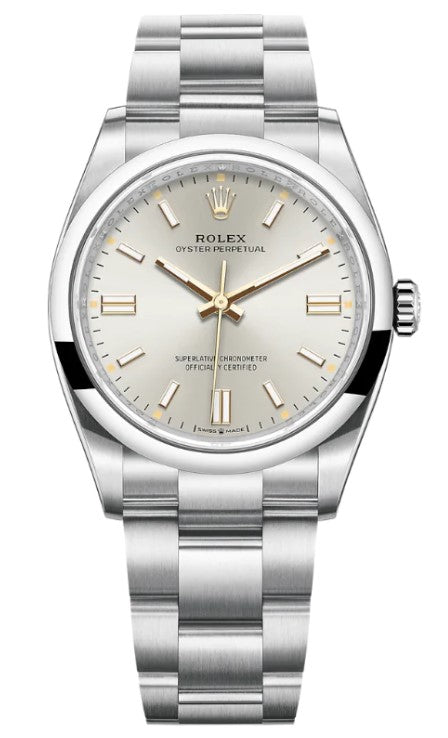 Rolex Oyster Perpetual 36 Stainless Steel Silver Dial 126000