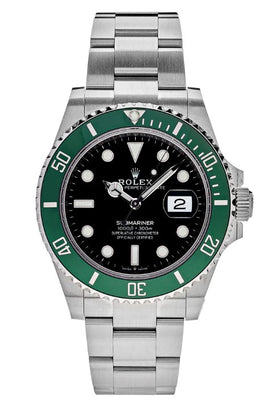 Rolex Submariner Date Kermit 41 Steel Black Dial Green Bezel 126610LV