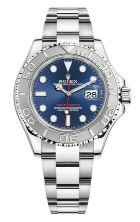 Rolex Yacht-Master Stainless Steel Platinum Blue Dial 116622