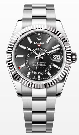 Rolex Sky-Dweller 336934 Oyster Perpetual | 42mm Black | Unworn Complete Box & Papers
