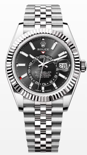 Rolex Sky-Dweller 336934 Jubilee | 42mm Black | Unworn Complete Set Box & Papers