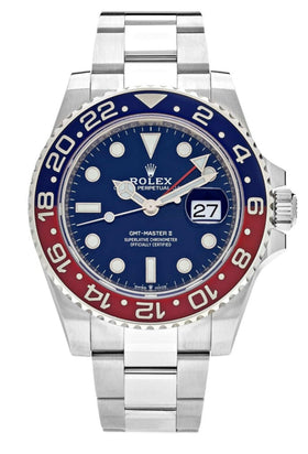 Rolex GMT-Master II 126719BLRO White Gold Pepsi Bezel