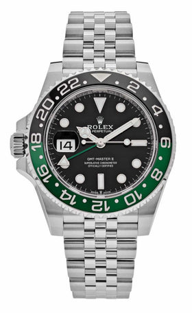 Rolex GMT-Master II 126720VTNR Left-Handed Green and Black Bezel