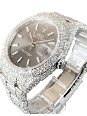 Iced out datejust 2 best sale