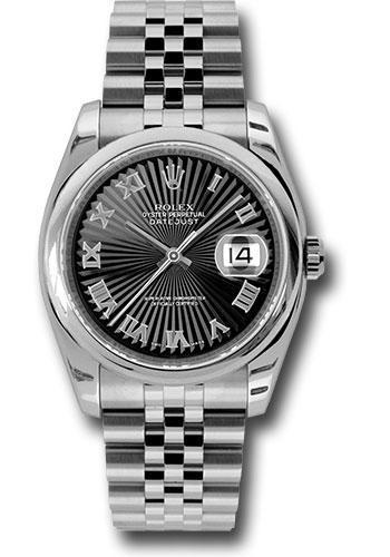 Rolex Oyster Perpetual Datejust 36 Watch 116200 bksbrj