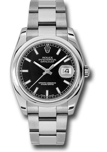 Rolex Datejust 36mm Watch 116200 bkso