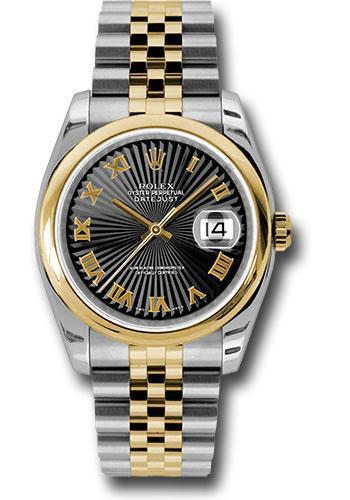 Rolex Datejust 36mm Watch 116203 bksbrj
