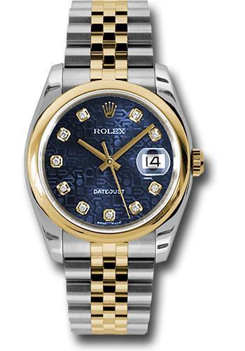 Rolex Datejust 36mm Watch 116203 bljdj
