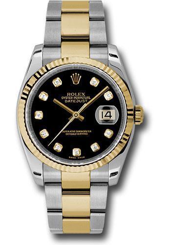 Rolex Datejust 36mm Watch Rolex 116233 bkdo