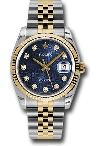 Rolex Datejust 36mm Watch Rolex 116233 blcaj