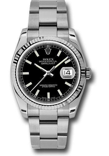 Rolex Datejust 36mm Watch 116234 bkso