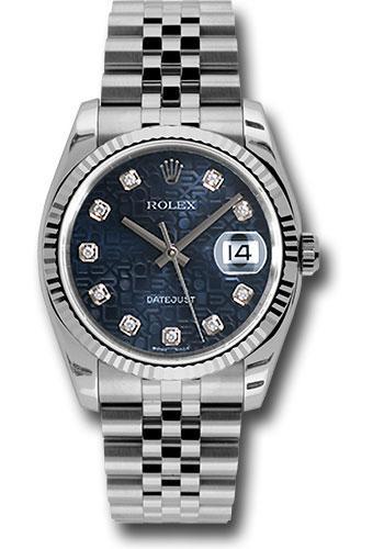 Rolex Datejust 36mm Watch 116234 bljdj