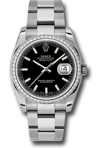 Rolex Oyster Perpetual Datejust 36 Watch 116244 bkio