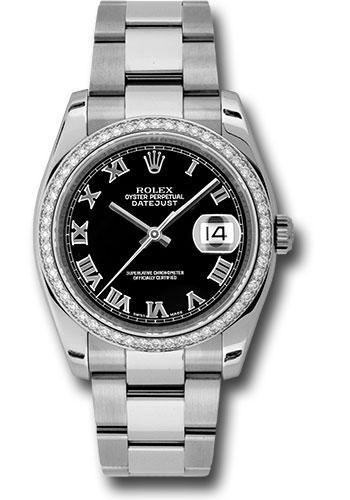 Rolex Datejust 36mm Watch 116244 bkro