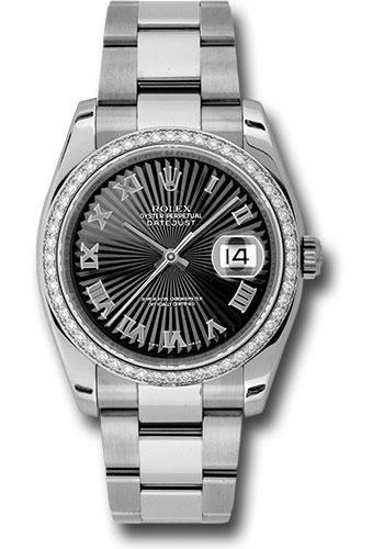 Rolex Oyster Perpetual Datejust 36 Watch 116244 bksbro