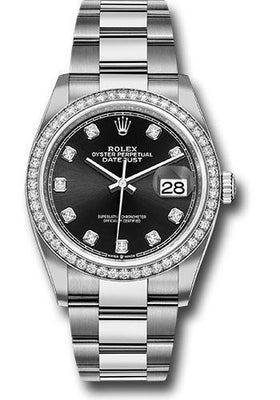 Rolex Datejust 36mm Watch 126284RBR bkdo