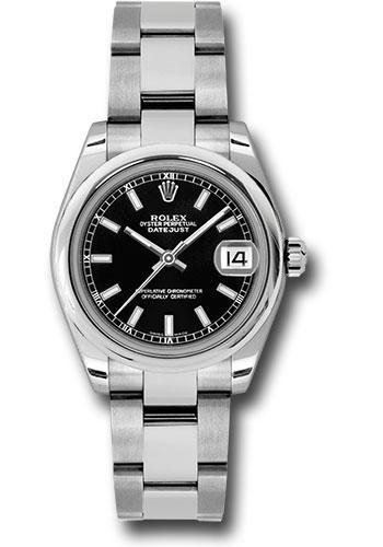 Rolex Datejust 31mm Watch 178240bkso
