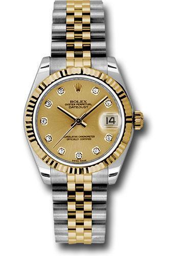 Rolex Datejust 31mm Watch 178273 chdj