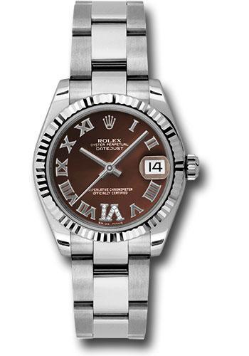 Rolex Datejust 31mm Watch 178274 brdro